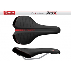 SIODEŁKO VELO PROX VL-3517 FLUFFY CZERWONE